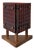 B100 Table Lamp in Glass and Teak by Mac Hegerup for Kronobergs Belysning, Sweden, 1950s For Sale