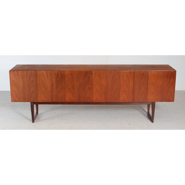 Long Mid-Century Monza Sideboard in Teak by Everest for Heals, 1960s For Sale - Image 16 of 16