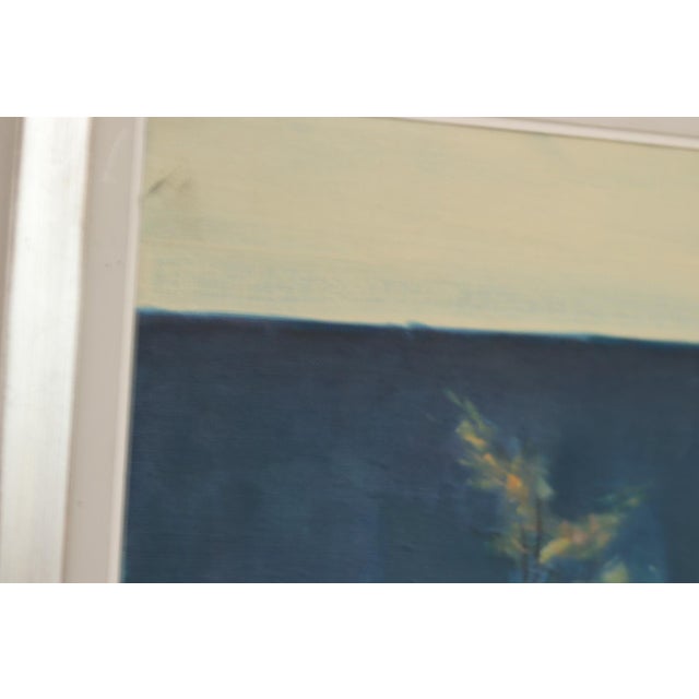 Arne Aspelin, Coastal Landscape, 1950s, Oil on Canvas, Framed For Sale - Image 5 of 18