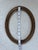 Wood Vintage Ornate Oval Gilt Wood Picture Frame – Greek Key & Beaded Detail For Sale - Image 7 of 8