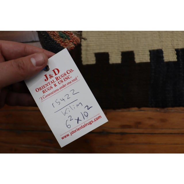 Tribal Turkish Kilim , 6'2'' X 10'2'' For Sale In New York - Image 6 of 10