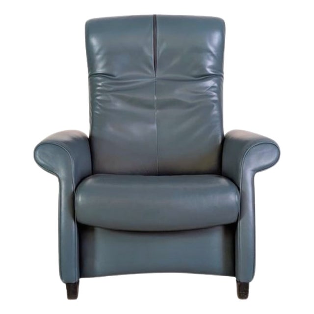 DS 50 Armchair in Dark Green Leather from de Sede, 1990s-2000s For Sale