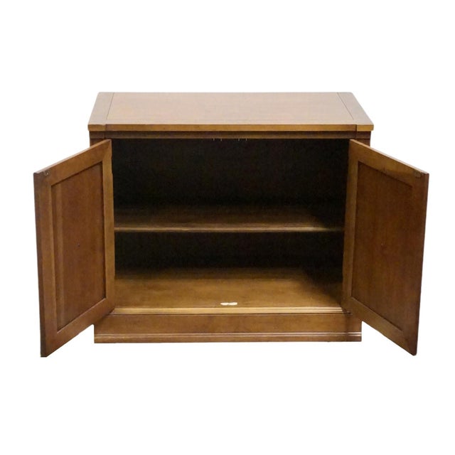 Late 20th Century Brandt Furniture Solid Cherry Italian Neoclassical Tuscan Style 32" Modular Cabinet For Sale - Image 5 of 11