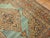 Persian Late 19th Century Turquoise Tabriz Haji Jali Li Li Rug - 4'3" x 5'7" For Sale - Image 3 of 6