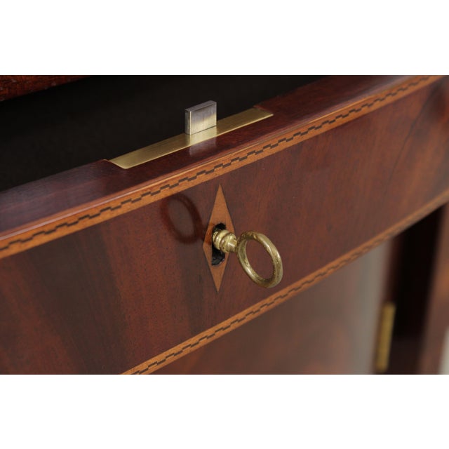Brown Kindel National Trust Mahogany Inlaid Buffet Sideboard For Sale - Image 8 of 18