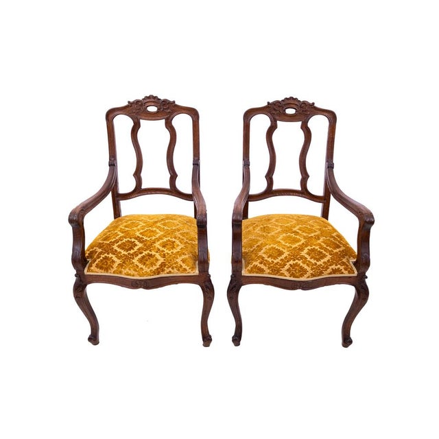 Antique Armchairs, France, 1900, Set of 2 For Sale - Image 16 of 16