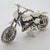 Vintage Italian Handmade Genuine Sterling Silver 925 Large Motorcycle Bike Sculpture Figurine For Sale - Image 4 of 11