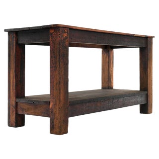 Dark Wood Table For Sale