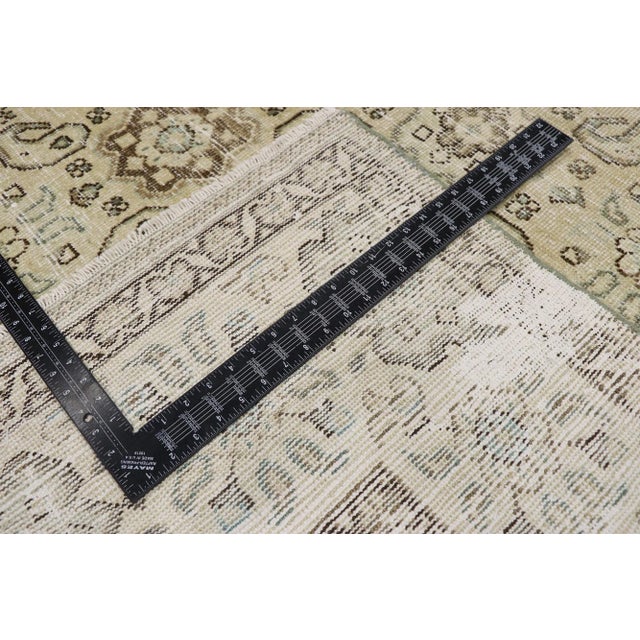 Early 20th Century Antique Persian Mahal Rug - 09'03 X 12'00 For Sale - Image 5 of 9