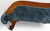Antique Victorian Mahogany Swan Back Velvet Chaise Longue For Sale - Image 11 of 18