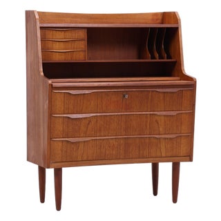 Vintage Teak Secretaire, 1960s For Sale