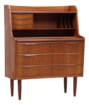 Vintage Teak Secretaire, 1960s