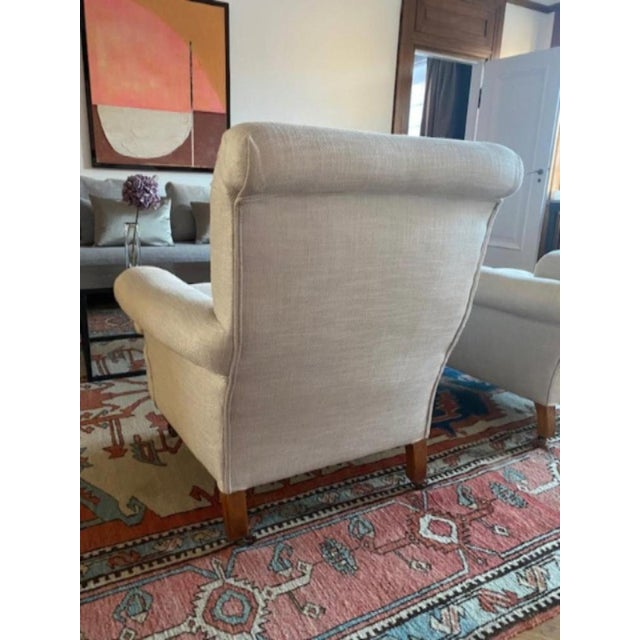 Edwardian Armchairs, 1890s, Set of 2 For Sale - Image 4 of 9