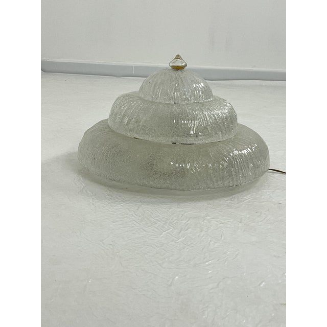 Mid-Century Modern Venetian Murano Glass Ceiling Light, 1960s For Sale - Image 11 of 11