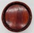 Red Antique Asian Red Lacquered Wood Covered Rice Bowl With Metal Hardware For Sale - Image 8 of 10