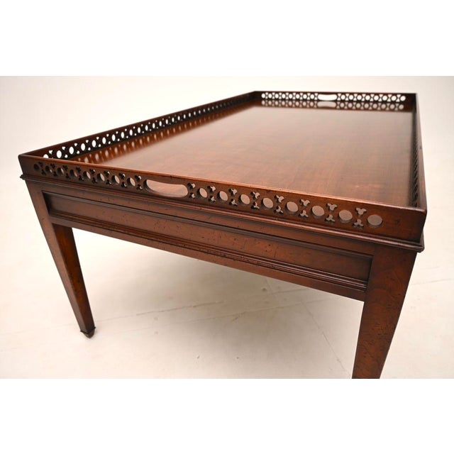 Georgian Coffee Table, 1930 For Sale - Image 9 of 11