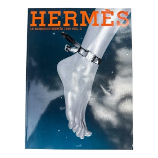 Authentic Original Collectors Hermes Advertisement Catalog 1999 Vol II Art Fashion Luxury Decor Coffee Table Book For Sale