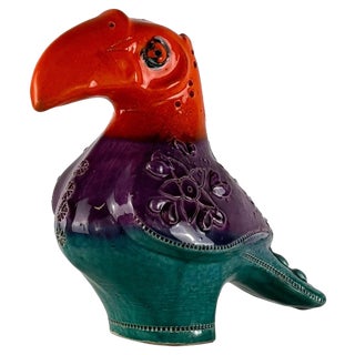 Tucano Ceramic Sculpture attributed to Aldo Londi for Bitossi, Italy, 1970s For Sale