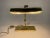 Iconic and beautiful "ministerial", classic brass desk lamp. Fully functional. European Plug (up to 250V).The wiring of...