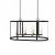 Bryant 6-Light Linear Geometric Chandelier For Sale In Atlanta - Image 6 of 8