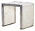Century Furniture Samantha Glassy Quartz Lamp Table For Sale