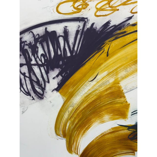 Jill Moser "Spin" Original Acrylic Canvas Painting For Sale - Image 9 of 12
