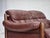 Swedish 2-Seater Sofa in Brown Leather and Dark Beech, 1970s For Sale - Image 10 of 18