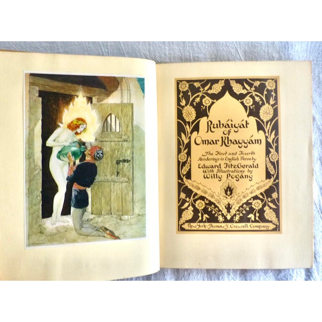This listing is a perfect case of "You can't tell a book by it's cover." The undated, (ca)1930s edition of The Rubáiyát of...