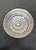A substantial studio pottery bowl hand-thrown in speckled stoneware and decorated in cobalt blue and soft cream. A...