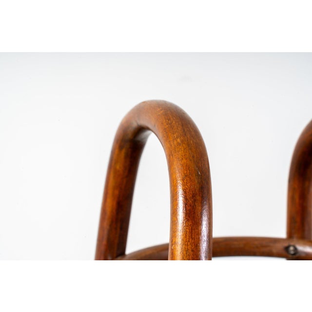 Beech Pedestal from Jacob & Josef Kohn, 1890s For Sale - Image 12 of 16