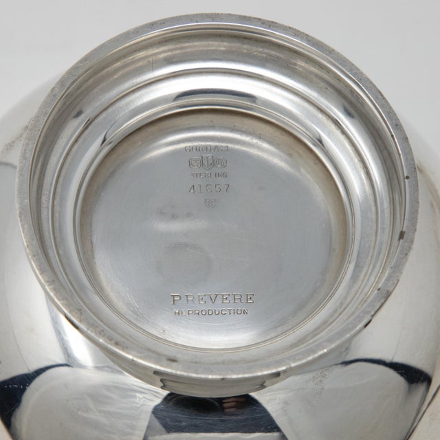Vintage Gorham Sterling Silver Bowl For Sale - Image 9 of 12