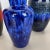 Blue Vintage Fat Lava Pottery Vases from Scheurich, Germany, 1970s, Set of 5 For Sale - Image 8 of 18