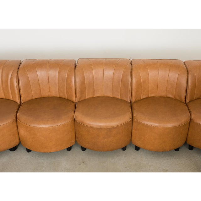 Midcentury 13 Piece Modular Sectional Sofa After Tito Agnoli For Sale - Image 13 of 18