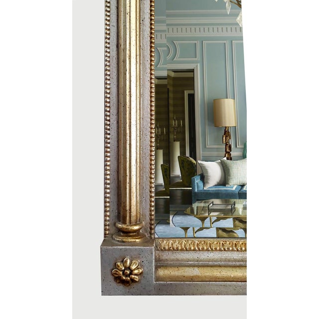 Beveled Mirror by La Barge, Italy 1960s Trumeau For Sale - Image 10 of 14