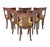 Set of Six French Empire–Style Walnut Dining Chairs, Circa 1920 For Sale - Image 4 of 6