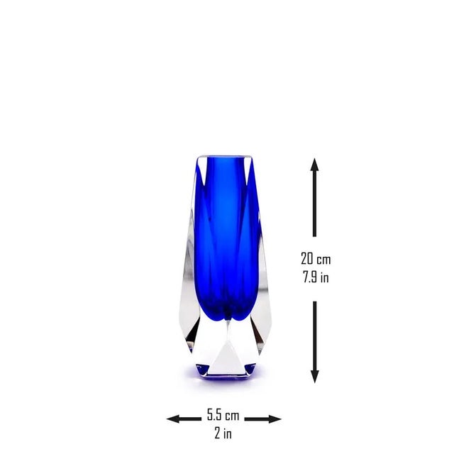 Early 21st Century Small Drop Murano Glass Vase by Alessandro Mandruzzato For Sale - Image 5 of 5