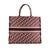 Early 21st Century Christian Dior Book Medium Oblique Embroidery Burgundy Canvas Tote Bag For Sale - Image 5 of 8