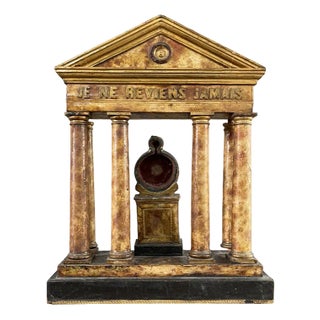 Neoclassical Grand Tour Commemorative Temple, 1810s For Sale