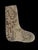 2020s Chocolate Brown Zigzag Vintage Kilim Christmas Stocking, Wool With Olive Toe, 12.6 X 18.5 in – One of a Kind Decor For Sale - Image 5 of 10