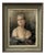 Yves Diey, Bust Portrait of Woman with Bare Shoulders, 1920s, Pastel on Paper, Framed For Sale