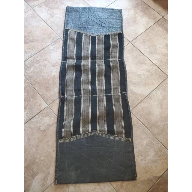 Vintage Turkish Kilim Kelim Leather Camel Saddle Bag For Sale - Image 9 of 11