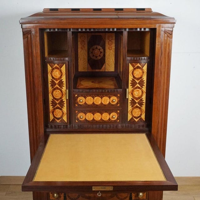 Vintage Art Deco Secretaire, 1930s For Sale - Image 3 of 18
