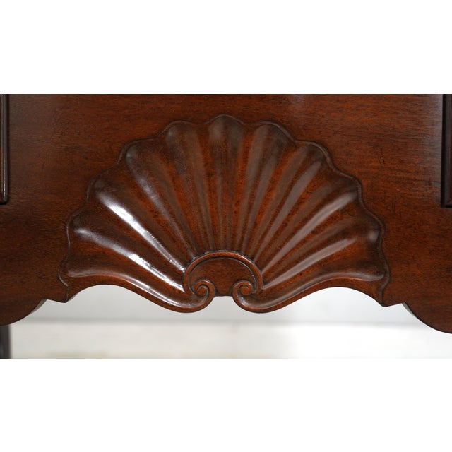 Kittinger Historic Newport Mahogany Lowboy For Sale - Image 11 of 18