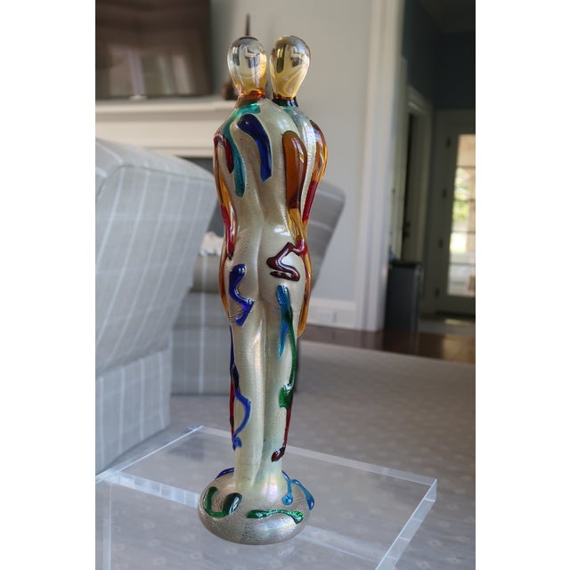 Venice Murano Glass Lovers Sculpture Chairish