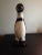 This is a Ceramic 13" Tall Penguin Figurine. It is natural looking woth black & white ceramic glaze. Procured at an auction