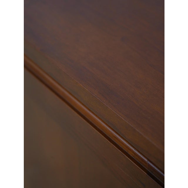 Ethan Allen French Empire Cherry Sideboard For Sale - Image 12 of 18