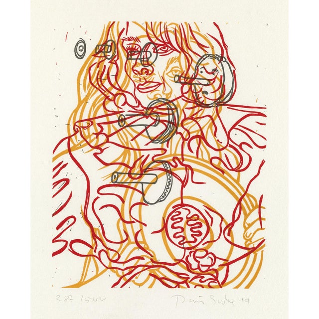 Untitled (For the Film Forum) by David Salle, 1991 For Sale