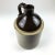 1920s Antique Stoneware Salt Glazed Heavy Jug Marked With A For Sale - Image 5 of 12
