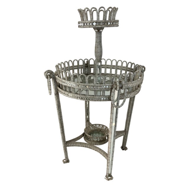 Illuminated Planter, 1980s For Sale - Image 10 of 12