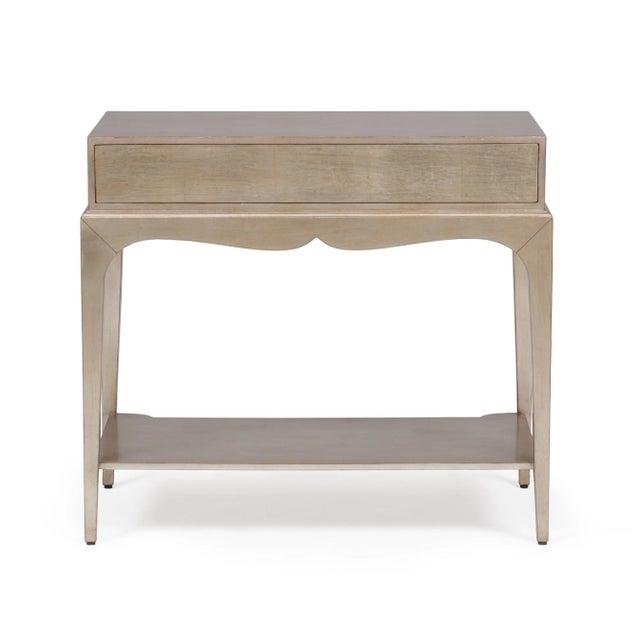 2020s Bunny Williams Home Isabella Side Table, Silver For Sale - Image 5 of 8